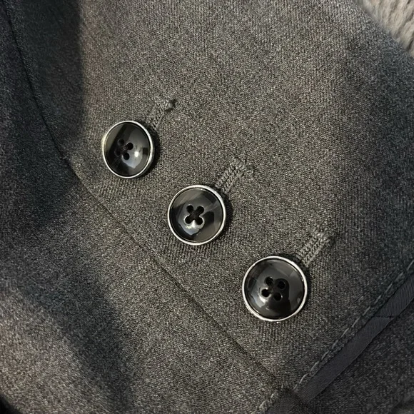 White House Black Market gray blazer - Picture 8 of 10